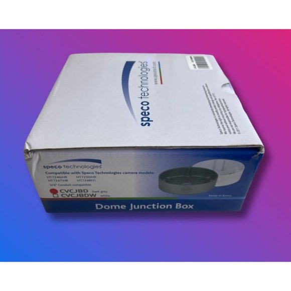 Speco Technologies CVCJBD Dome Junction Box - Picture 3 of 6